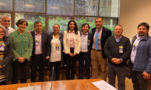Senadora Gatica y autoridades de Lanco se reúnen con ministra de Salud para solicitar mayores recursos para la atención primaria